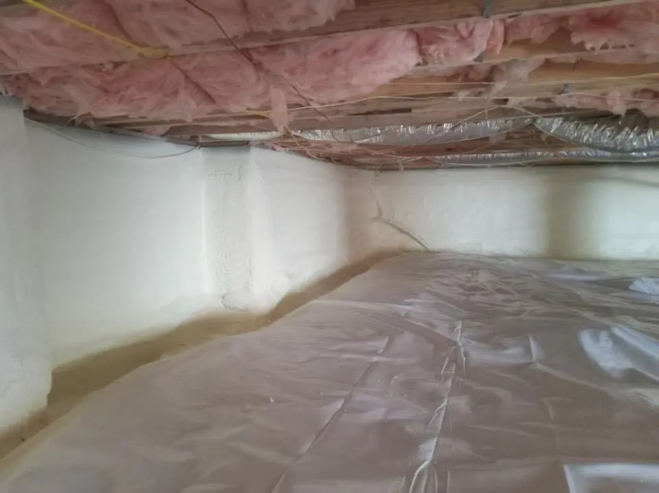 Crawl space encapsulation with closed-cell spray foam for Roof Maintenance in Kapolei